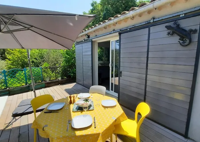 Avec Piscine Et Jacuzzi Partages En Cevennes Prázdninový dům Cros (Gard)