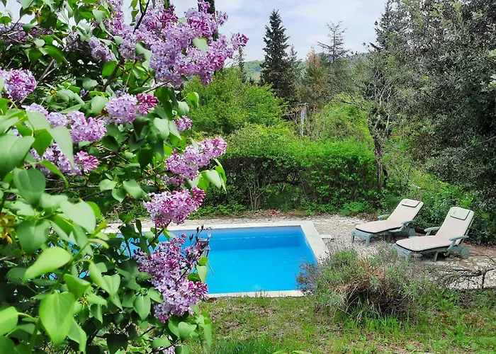 Avec Piscine Et Jacuzzi Partages En Cevennes * Cros (Gard)